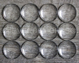 18mm (11/16") Round Glass Cabochons