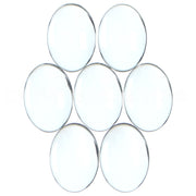 18x25mm Oval Glass Cabochons