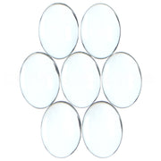 18x25mm Oval Glass Cabochons