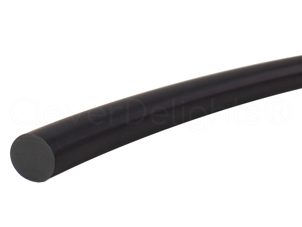 Solid Buna Rubber Cord - 8mm (5/16")