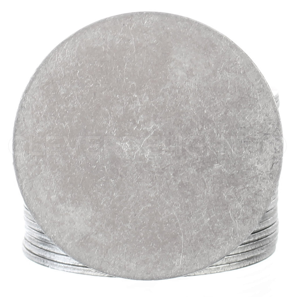 2" Raw Aluminum Stamping Blanks - 14 Gauge (.063")