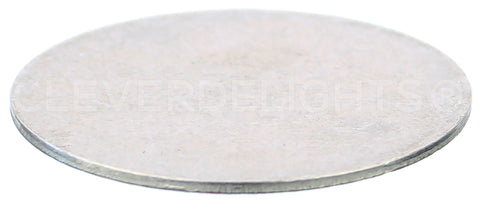 2" Raw Aluminum Stamping Blanks - 14 Gauge (.063")