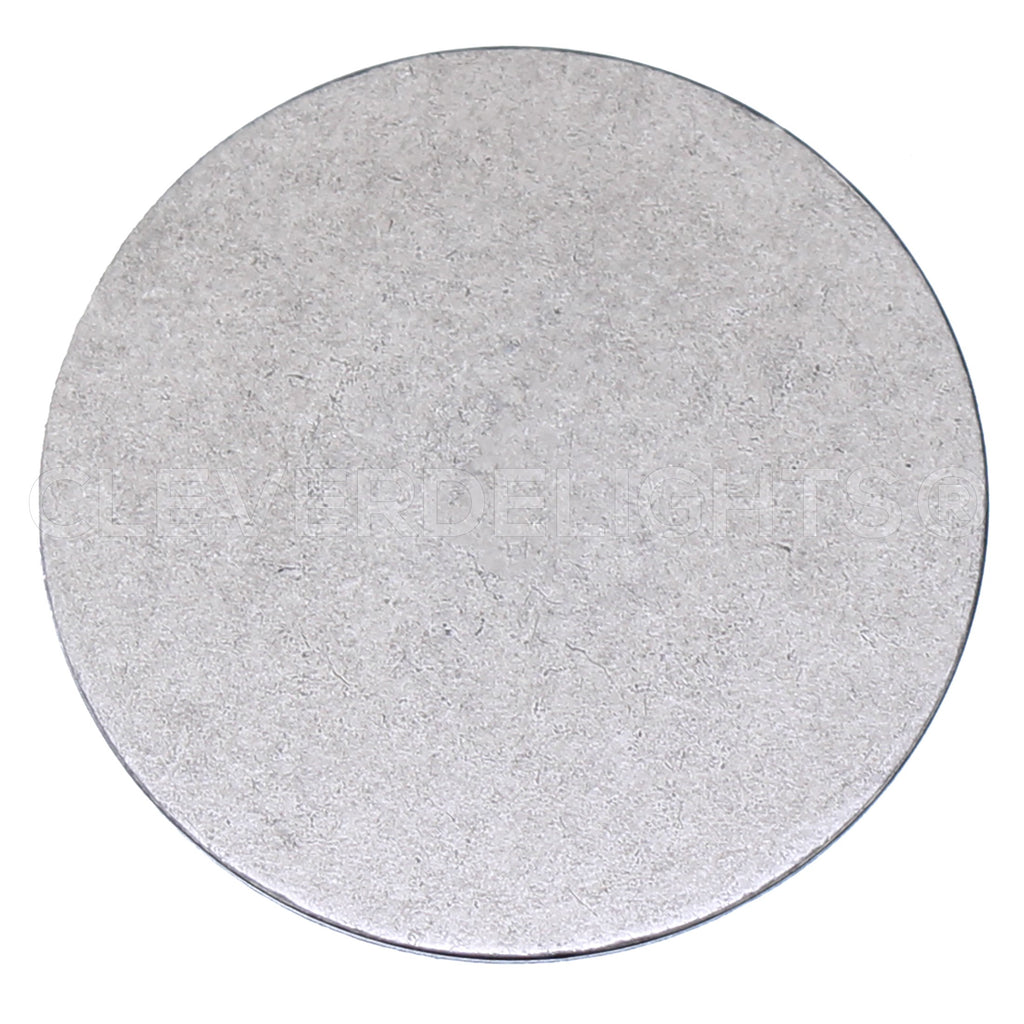 2" Raw Aluminum Stamping Blanks - 14 Gauge (.063")