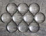 20mm (3/4") Round Glass Cabochons