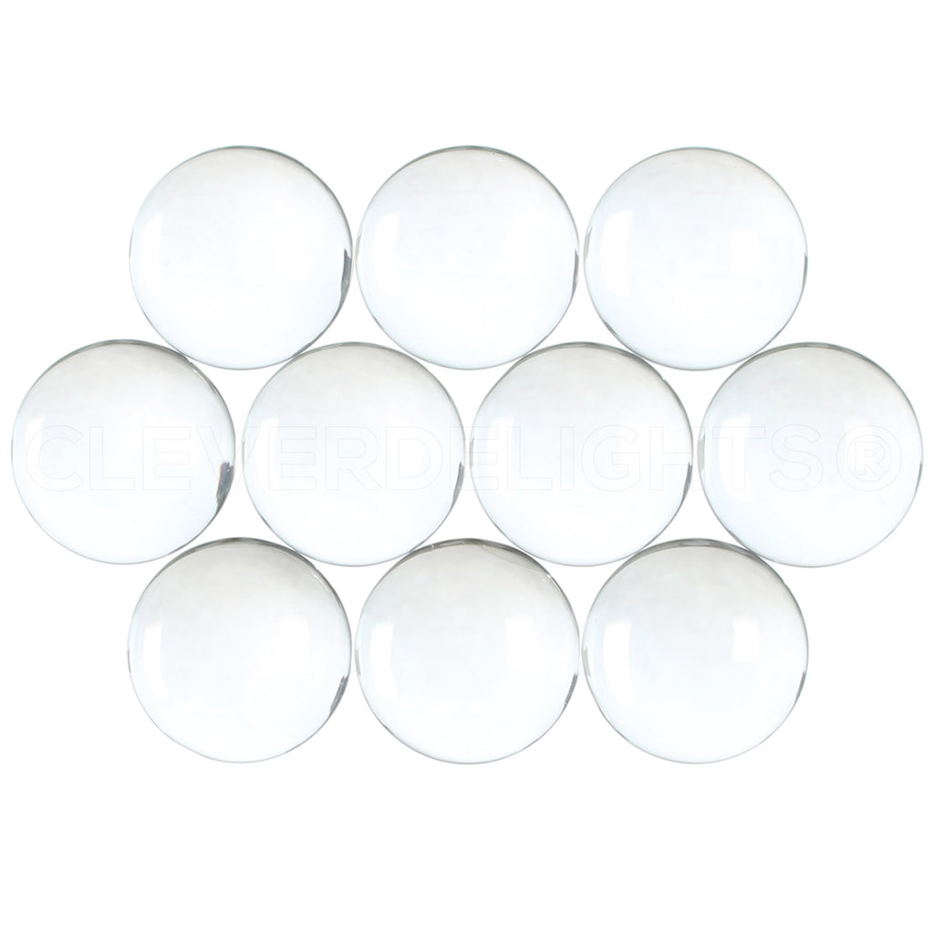 20mm (3/4") Round Glass Cabochons