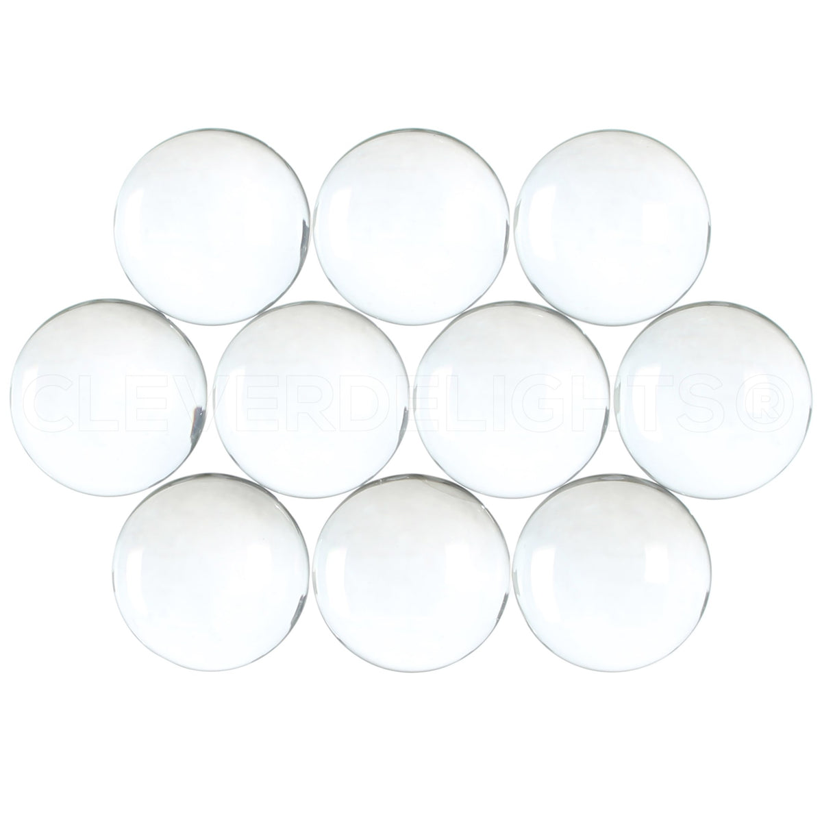 20mm (3/4") Round Glass Cabochons