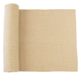 24" Natural Burlap Roll - Finished Edges