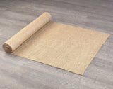 24" Natural Burlap Roll - Finished Edges