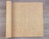 24" Natural Burlap Roll - Finished Edges