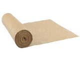 24" Natural Burlap Roll - Finished Edges