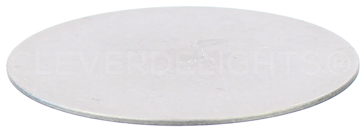 3" Raw Aluminum Stamping Blanks - 14 Gauge (.063")