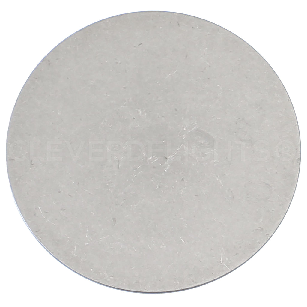 3" Raw Aluminum Stamping Blanks - 14 Gauge (.063")