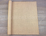 36" Natural Burlap Roll - Finished Edges