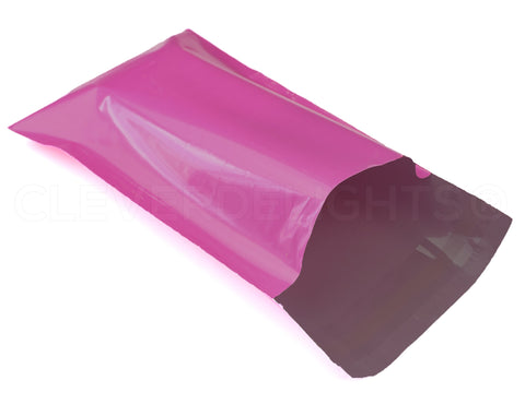 Magenta Poly Mailers - 4" x 6"