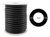 Hollow Rubber Cord - 5mm (3/16")