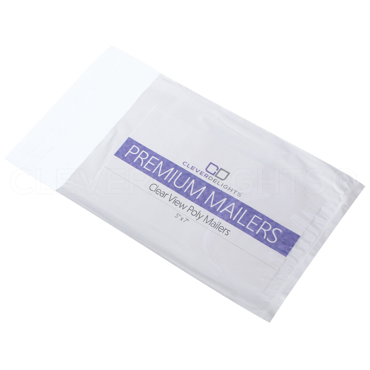 Clear Front Poly Mailers - Sizes 5" x 7" to 7.5" x 10.5"