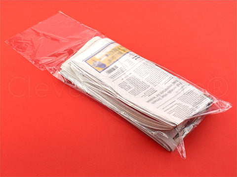 Newspaper Bags - 7.5" x 21" - 0.8 Mil - Clear