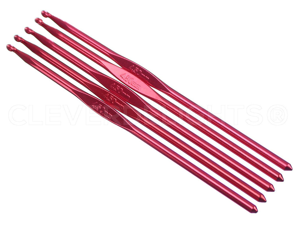 S150-F-4.00 - ALUMINUM CROCHET HOOK 4MM