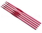 Size G/H (Size 7) Aluminum Crochet Hooks - 4.5mm Diameter