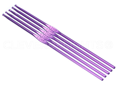 Size D (Size 3) Aluminum Crochet Hooks - 3mm Diameter