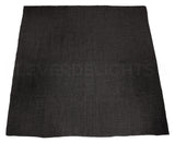 Black Burlap Tablecloths - 60" x 60" - Finished Edge