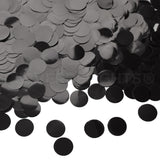 1" Round Shiny Confetti - Metallic Colors - Bulk 10oz Can