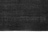 Black Burlap Tablecloths - 60" x 60" - Finished Edge