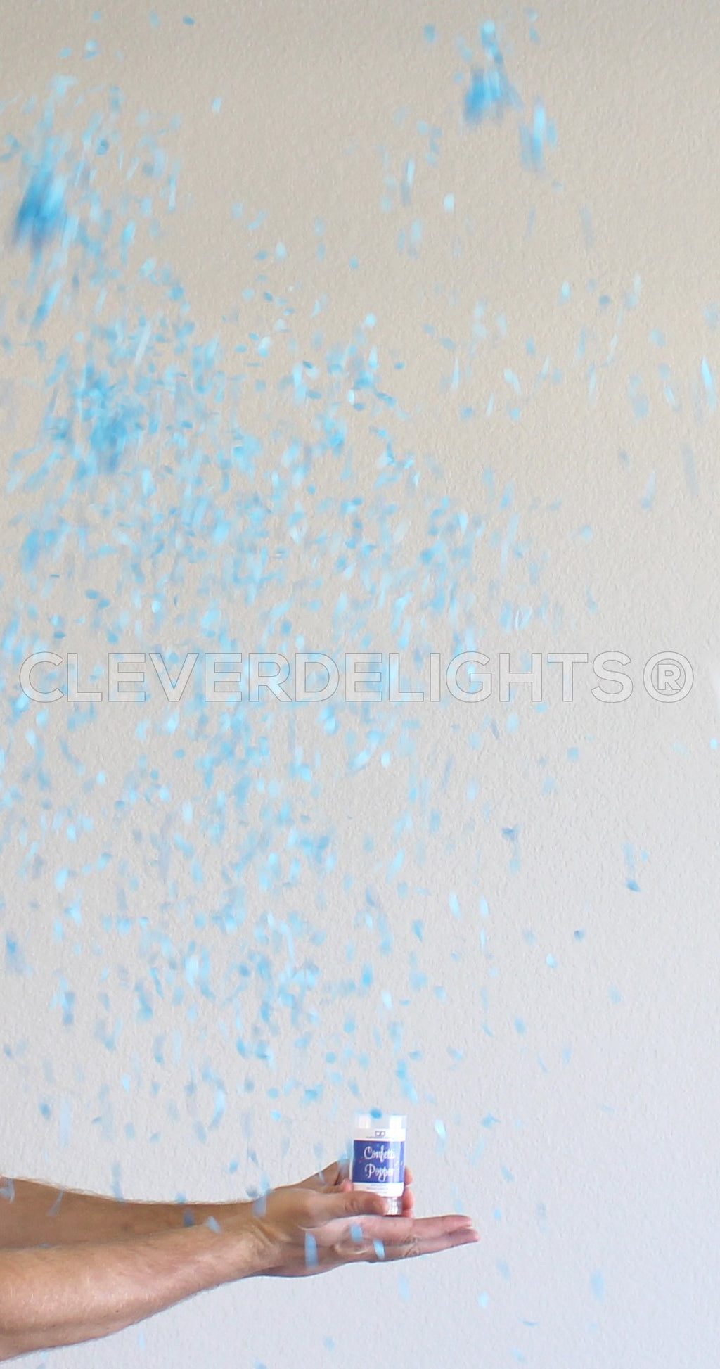 Confetti Poppers - Blue