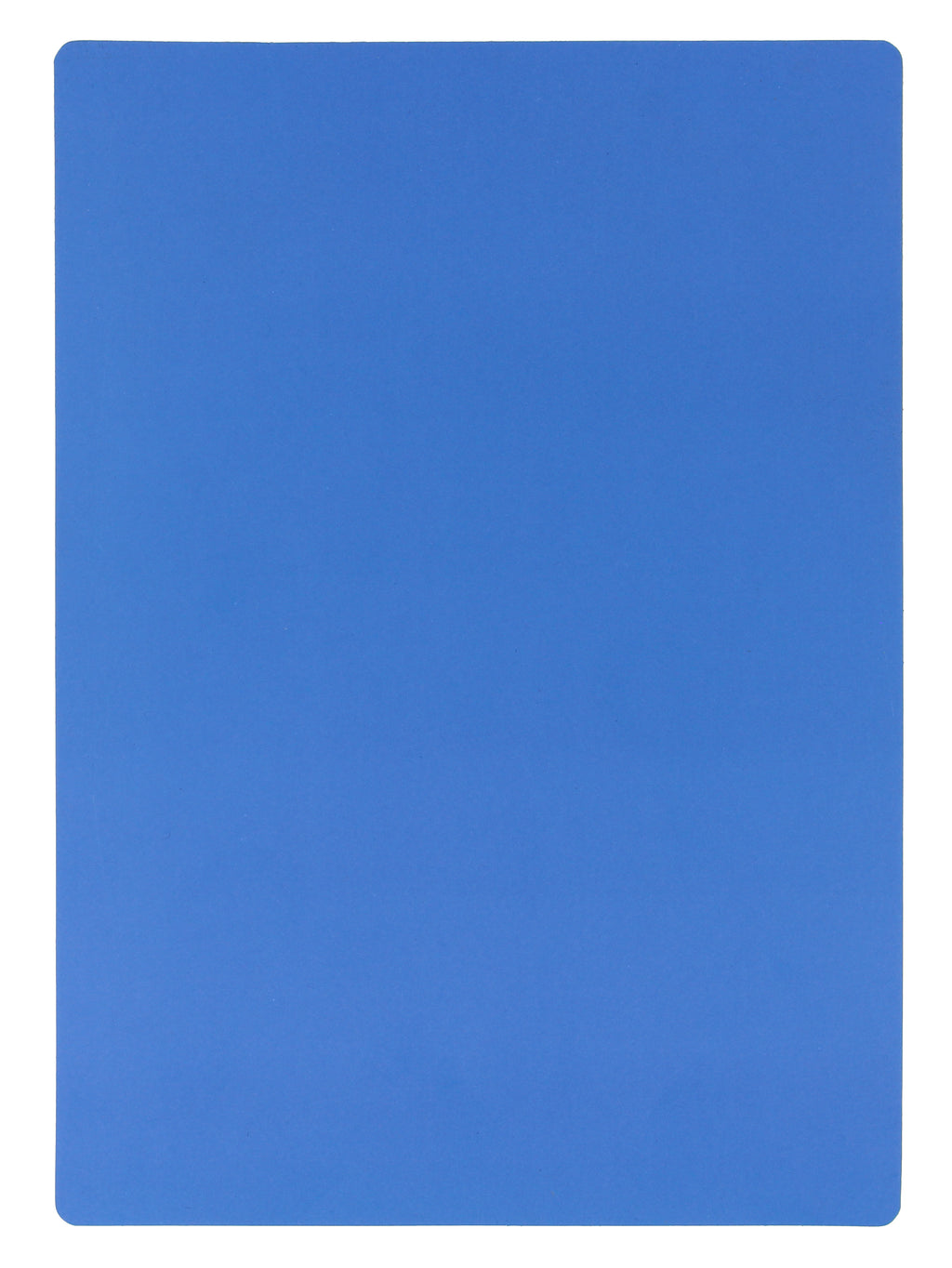 Blue Plastic Cards - 5" x 7"