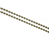 2.0mm Ball Chain - Antique Bronze Color