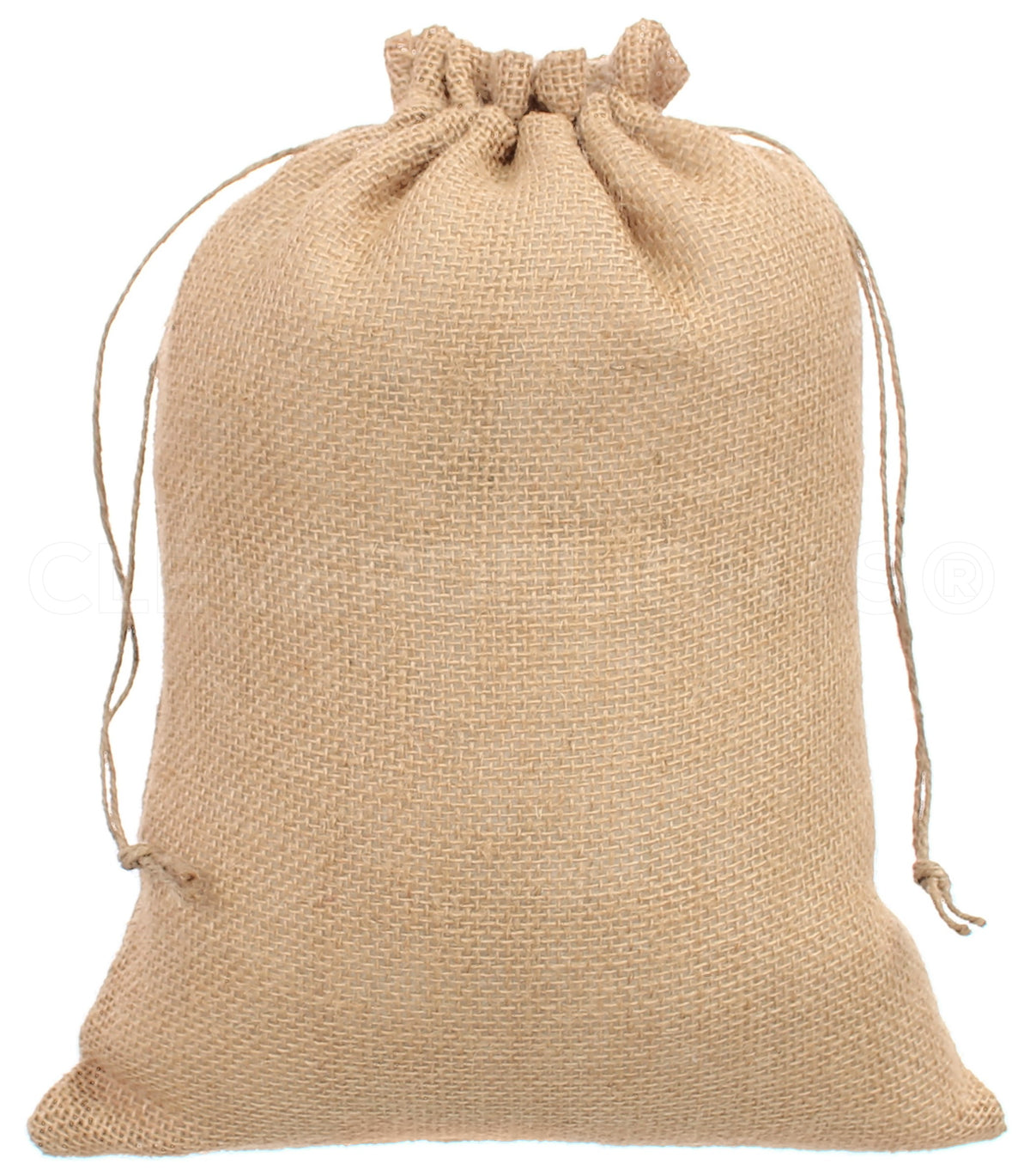 Natural Burlap Bags - 10" x 14"