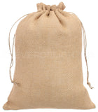 Natural Burlap Bags - 10" x 14"