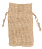 Natural Burlap Bags - 3" x 5"