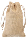 Natural Burlap Bags - 4" x 6"