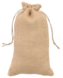 Natural Burlap Bags - 6" x 10"