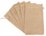 Natural Burlap Bags - 6" x 10"