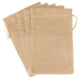 Natural Burlap Bags - 8" x 12"