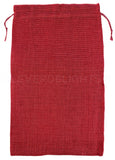 Red Burlap Bags - 12" x 20"