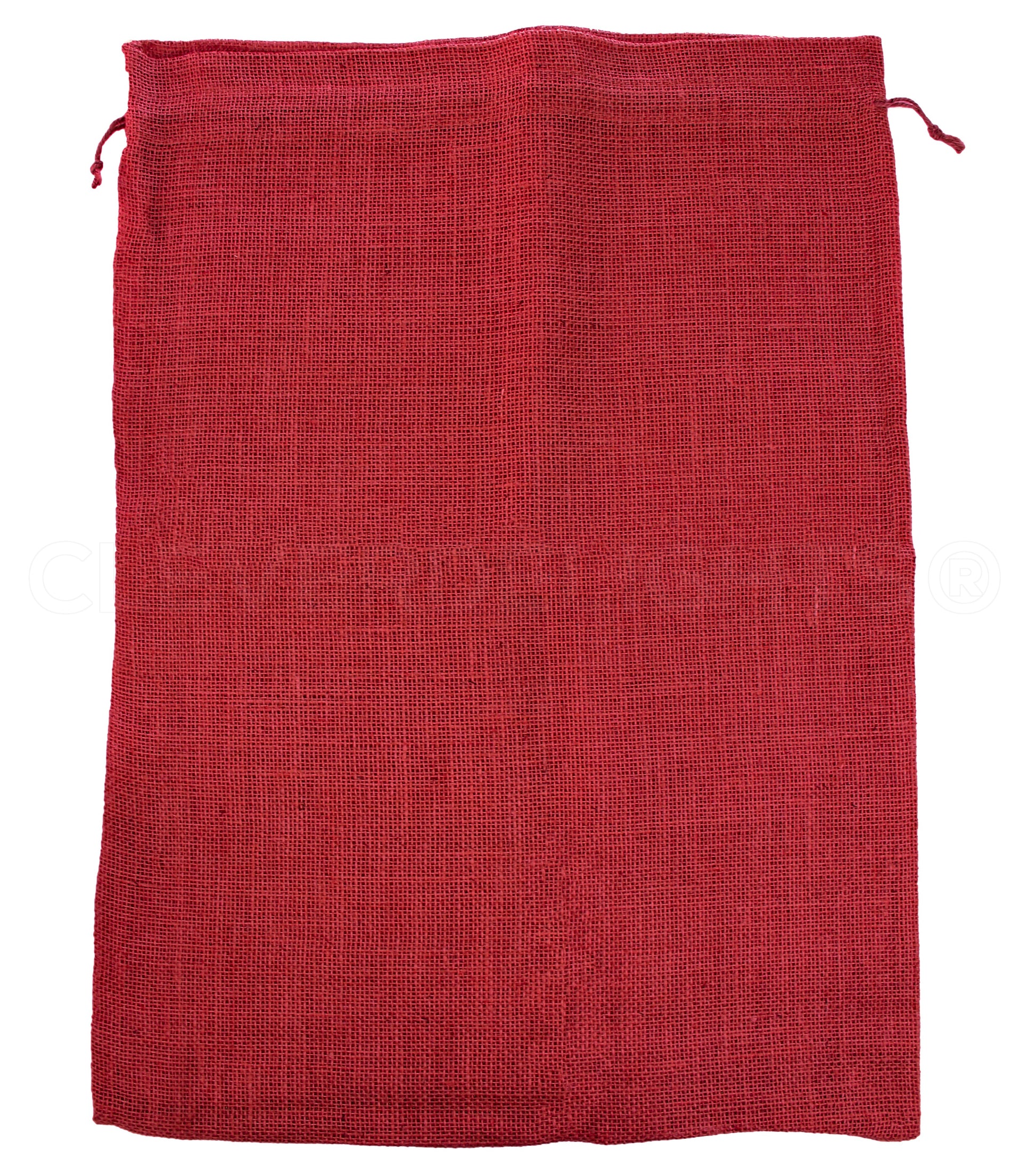 Red Burlap Bags - 18" x 24"