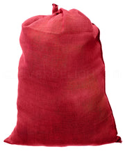 Red Burlap Bags - 30" x 40"