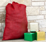 Red Burlap Bags - 30" x 40"