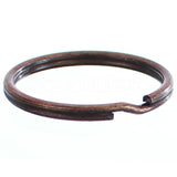 Split Key Rings - Antique Copper Color - 9/16" to 2"