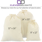 Cotton Bags - 8" x 12"