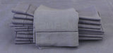 20" Hemstitch Dinner Napkins - Linen/Cotton Blend - Slate