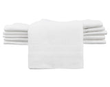 20" Dinner Napkins - 100% Linen - White