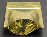 Gold Stand-Up Pouches - 2oz - 4" x 6" x 2"