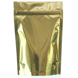 Gold Stand-Up Pouches - 8oz - 6" x 9" x 3"