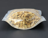 Gold Back / Clear Front Stand-Up Pouches - 8oz - 6" x 9" x 3"