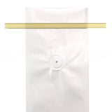 Peel and Stick Tin Ties - 7" - Gold