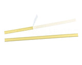 Peel and Stick Tin Ties - 7" - Gold